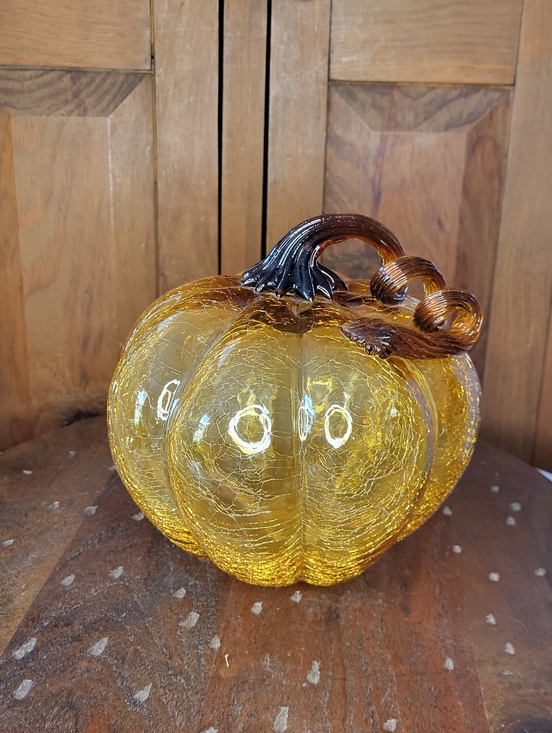 Other - Glass Pumpkin Sculpture